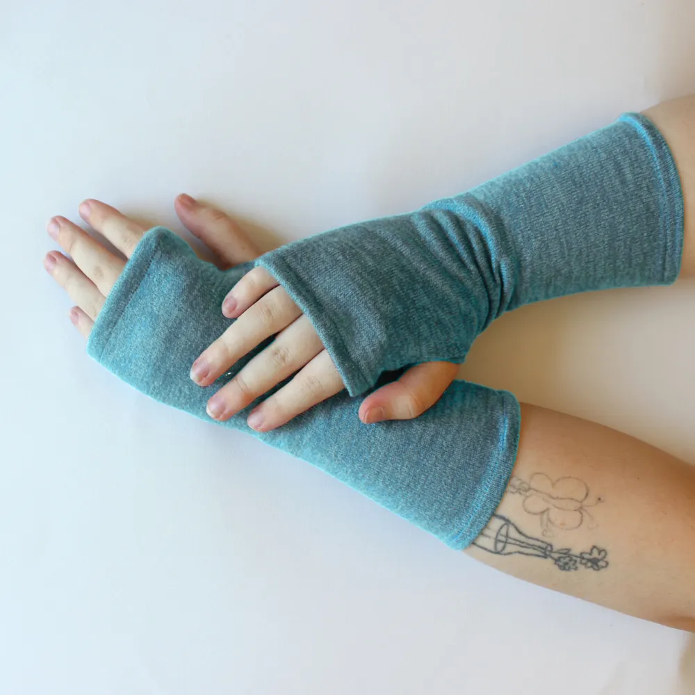 Autumn Knit Fingerless Gloves