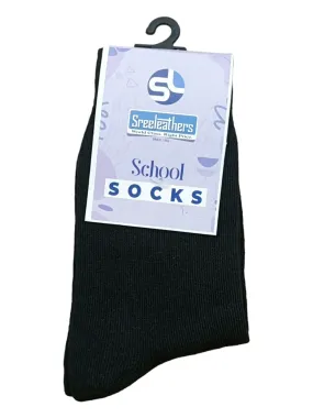 Black School socks 999012 (3 Size)