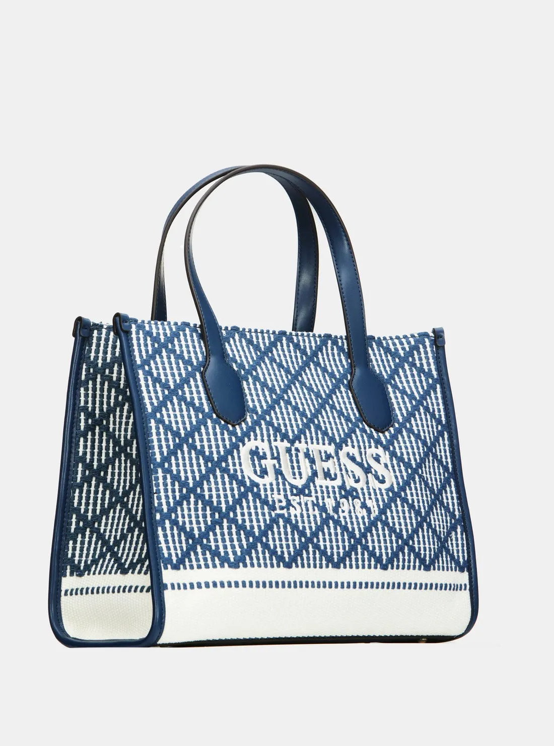 Blue Canvas Silvana Tote Bag