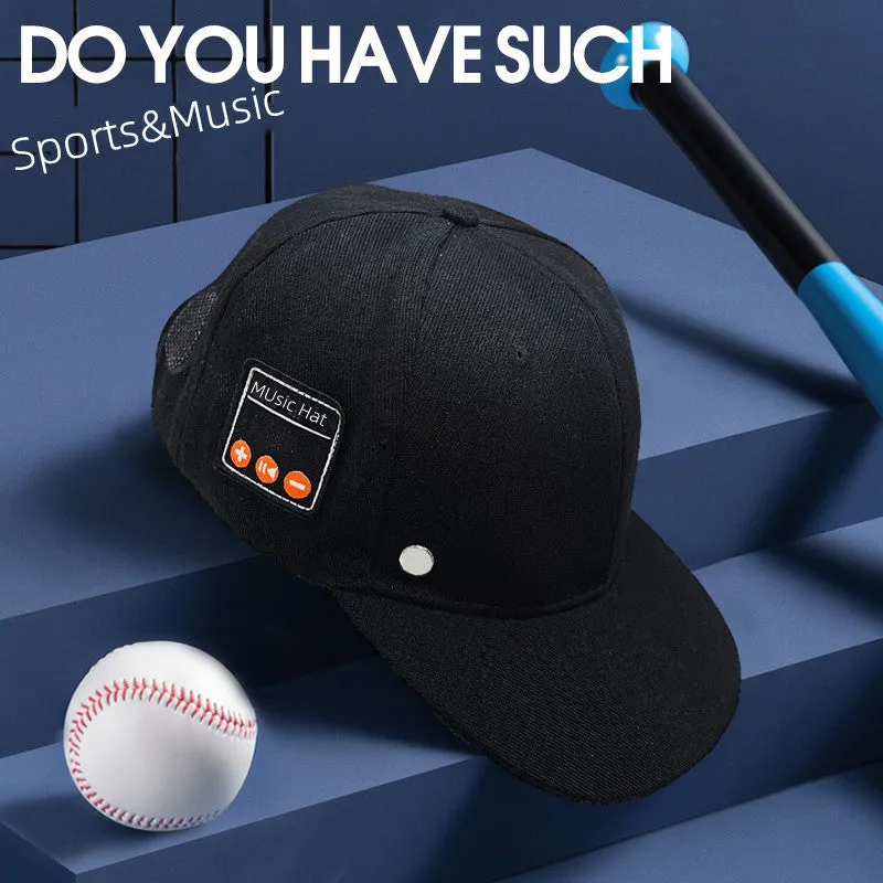 Bluetooth-compatible Music Hat Tennis Music Listening