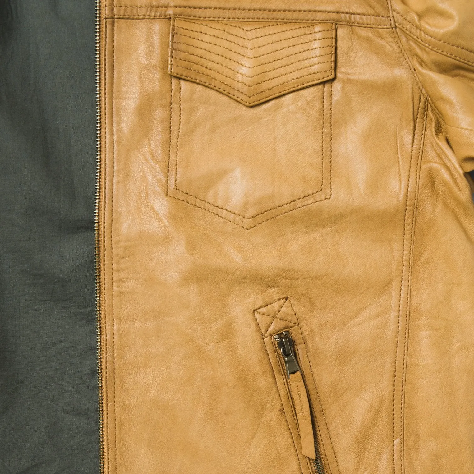 Butter Soft Distressed Leather Jacket