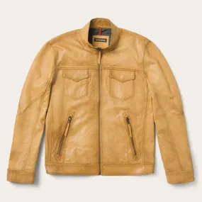 Butter Soft Distressed Leather Jacket