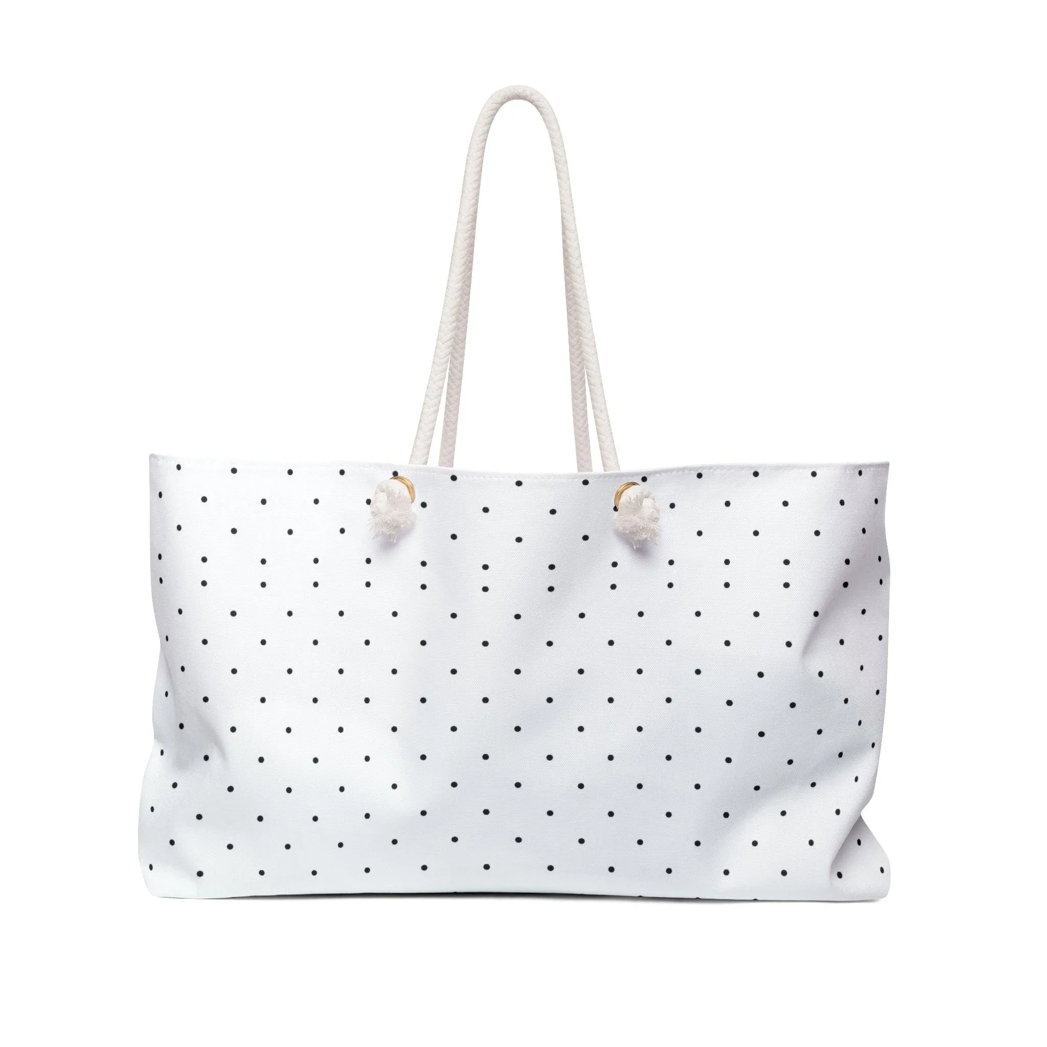 Chic Polka Dot Travel Tote - Experience Luxurious Journeys