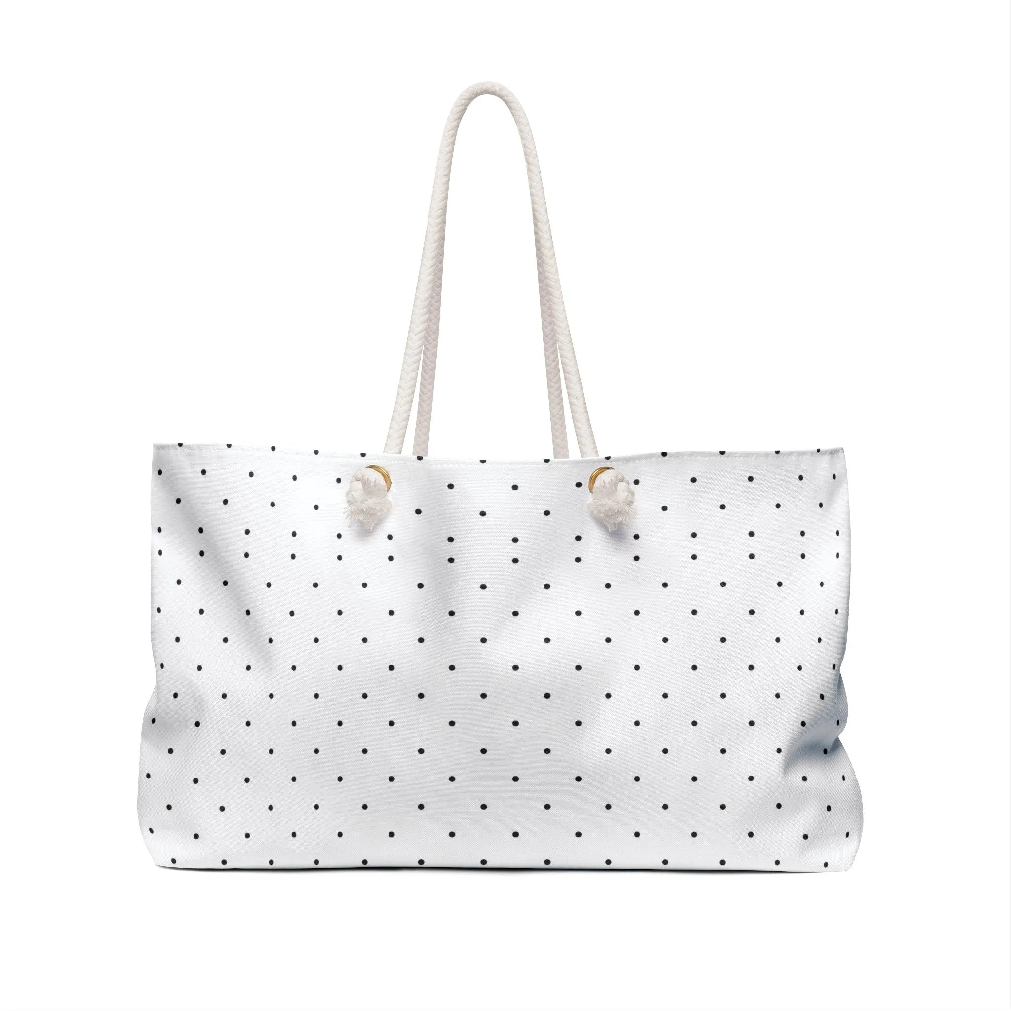 Chic Polka Dot Travel Tote - Experience Luxurious Journeys