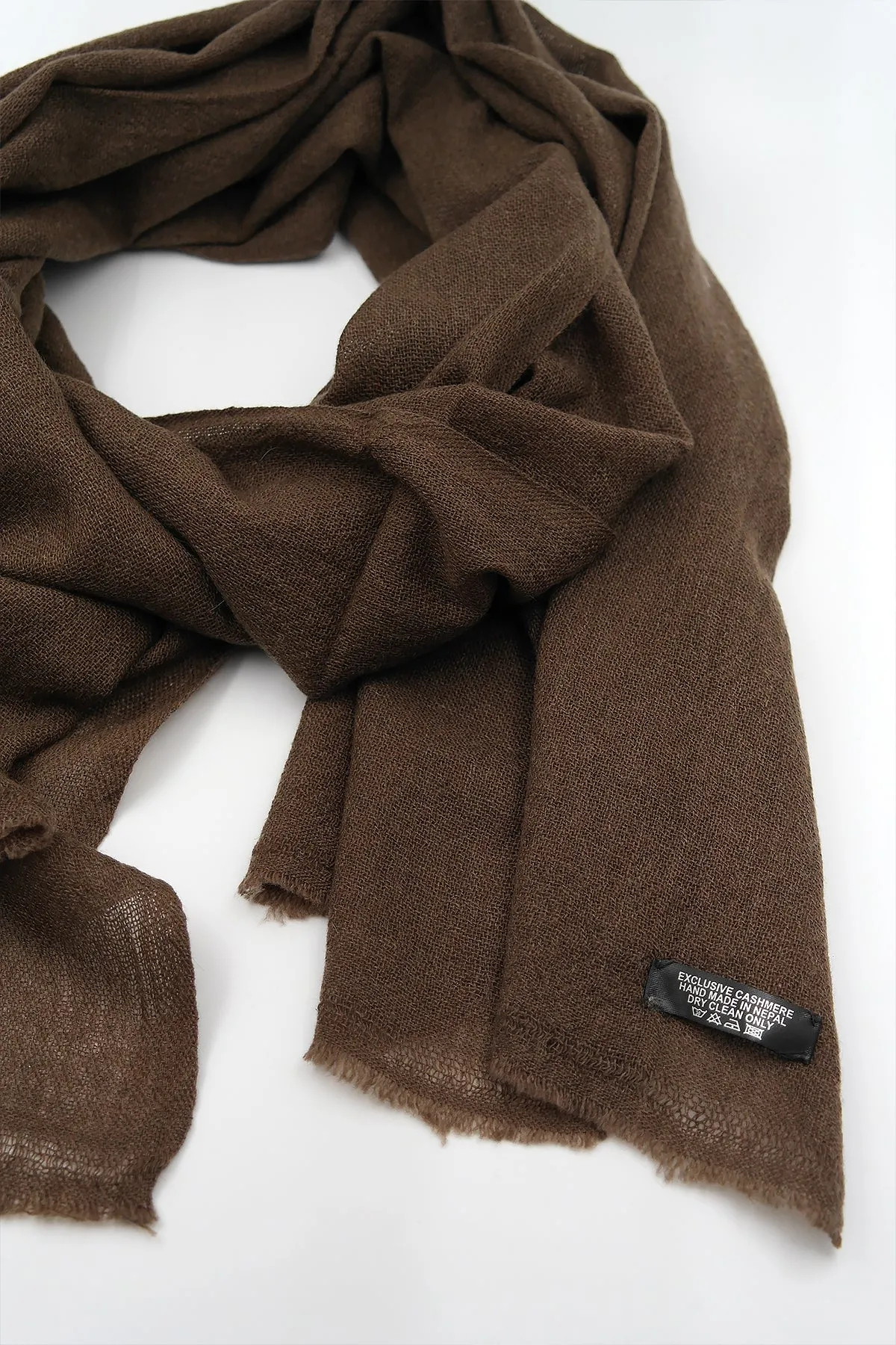 Coffee Color Pashmina Shawls for Women