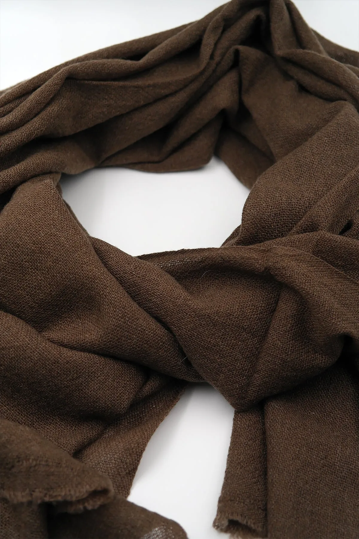 Coffee Color Pashmina Shawls for Women