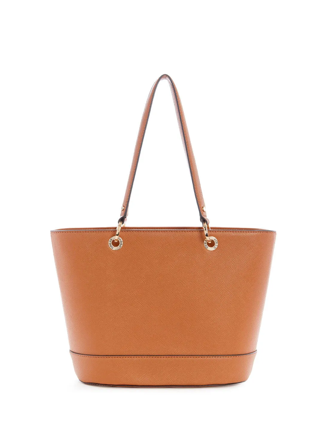 Cognac Brown Noelle Small Elite Tote Bag