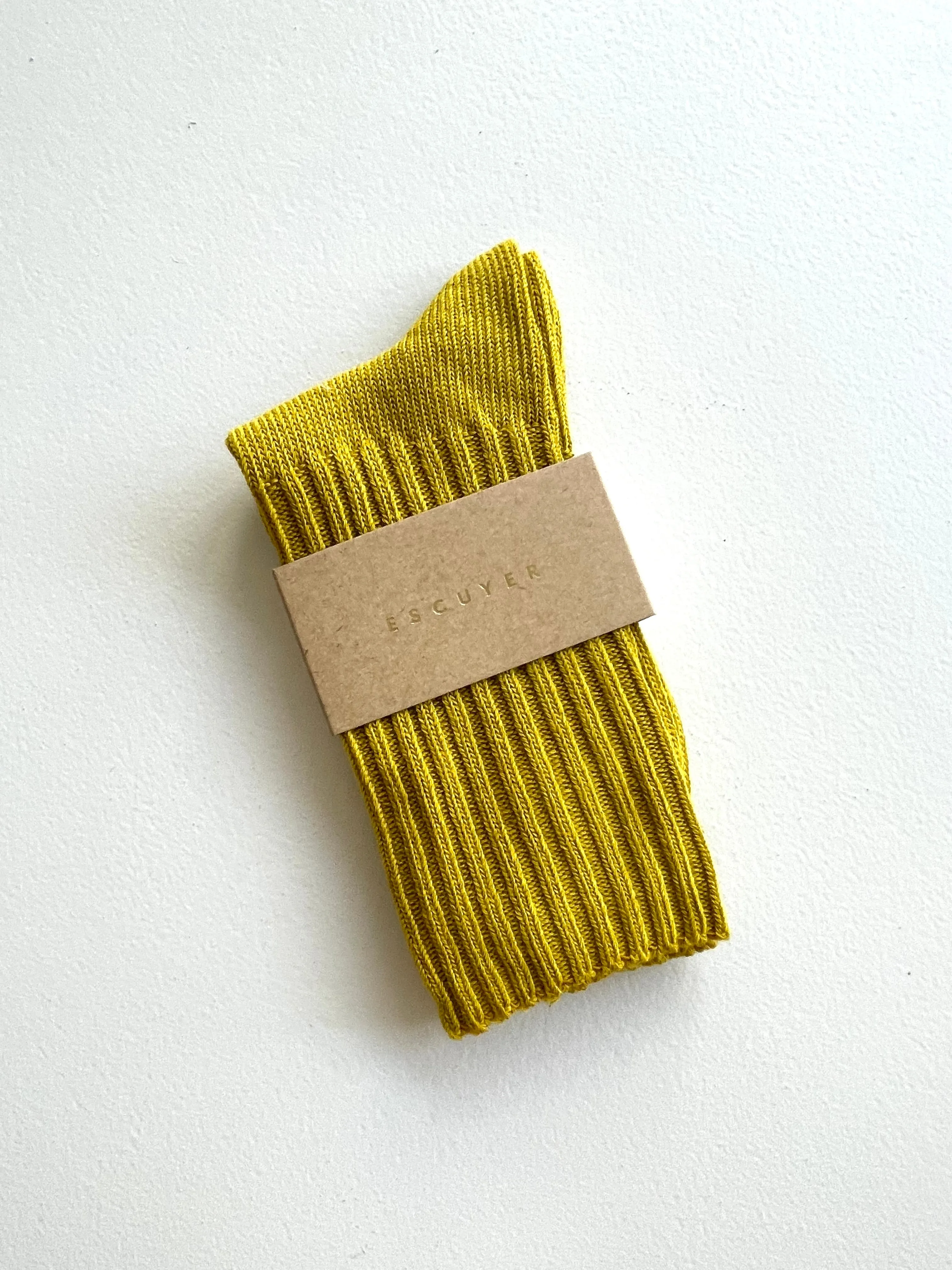 Cotton Crew Socks | Escuyer