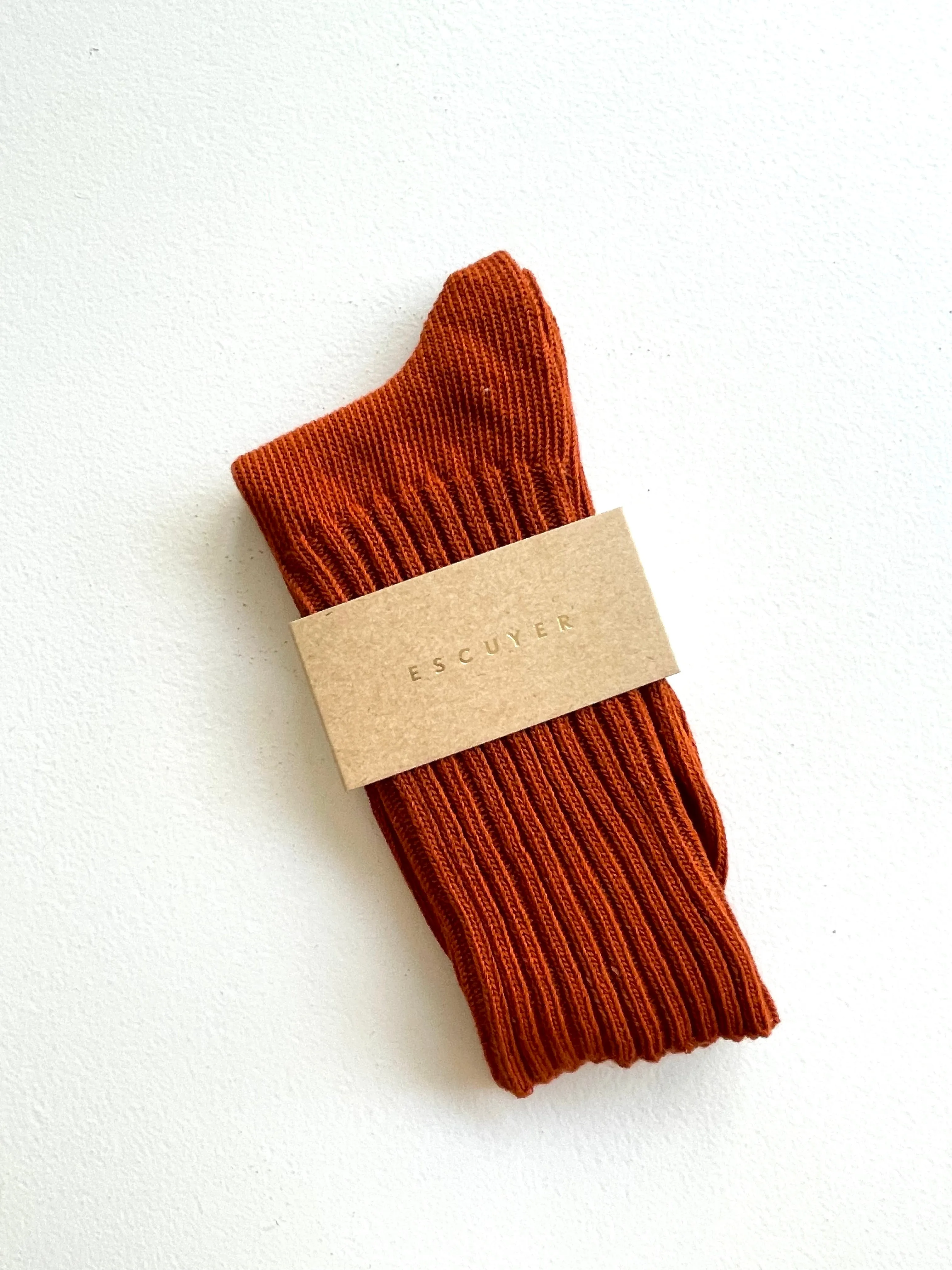 Cotton Crew Socks | Escuyer