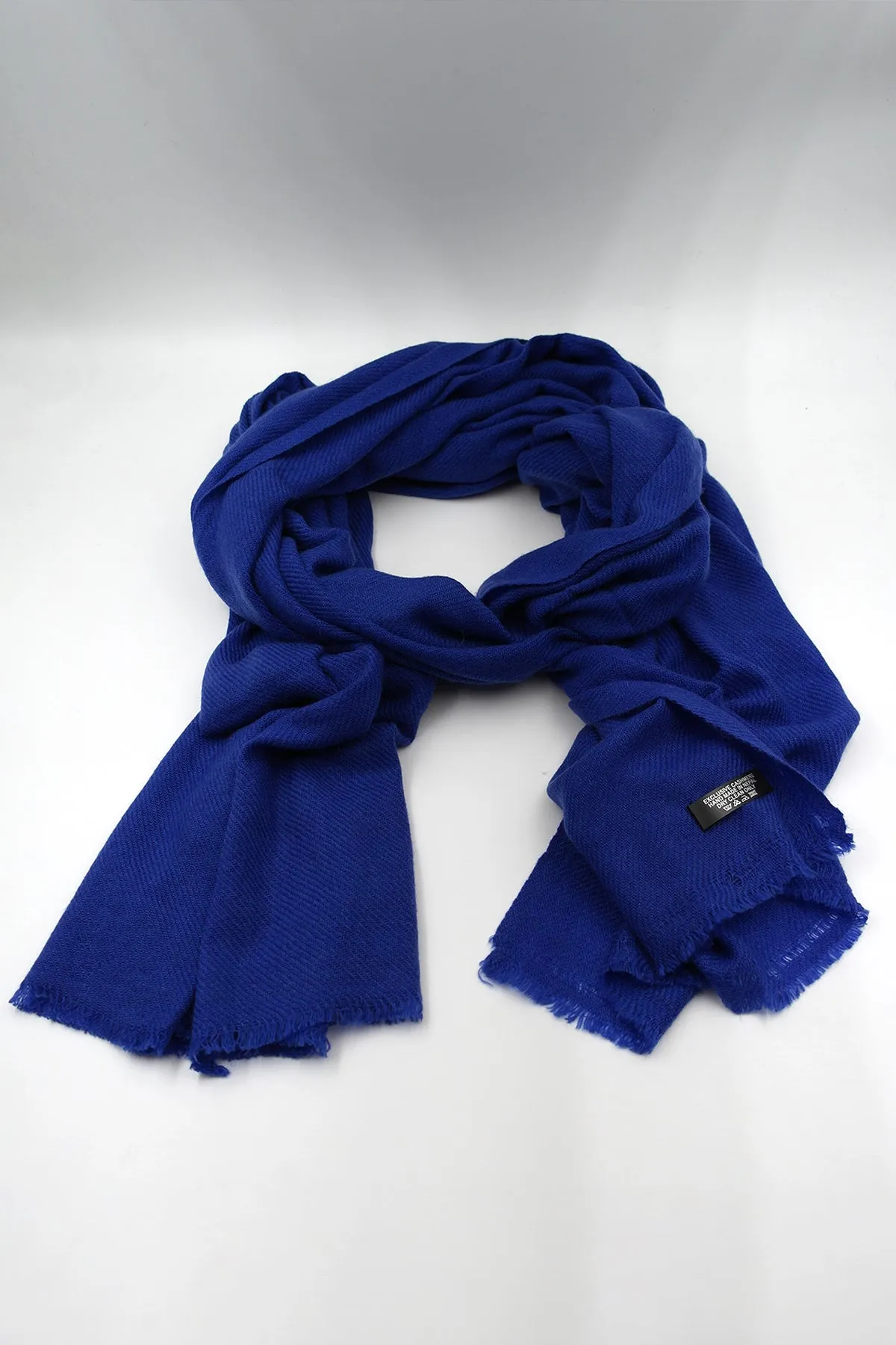 Dark Blue Pashmina Shawls for Women