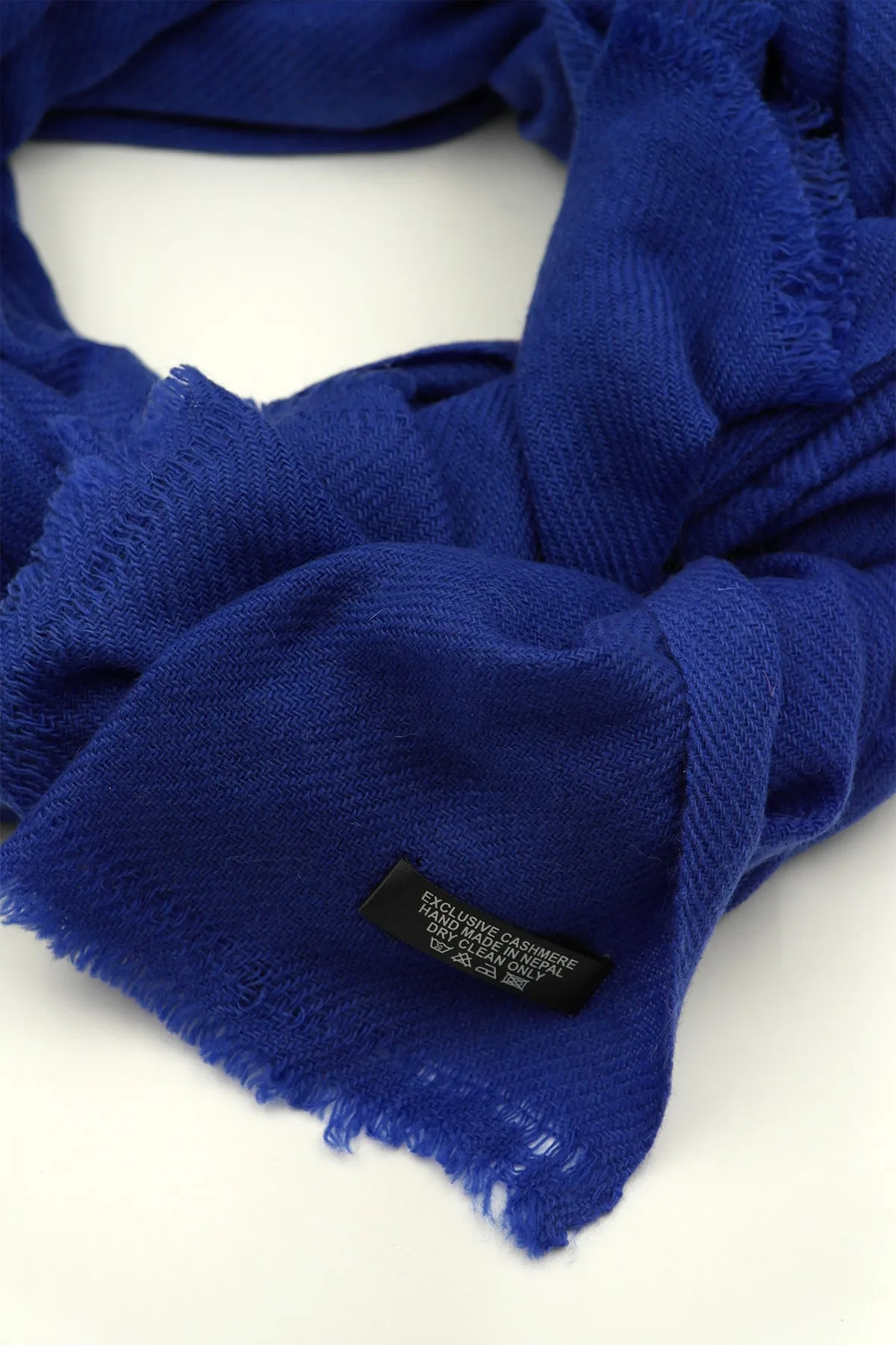 Dark Blue Pashmina Shawls for Women