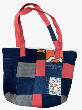 Denim Mosaic Purse