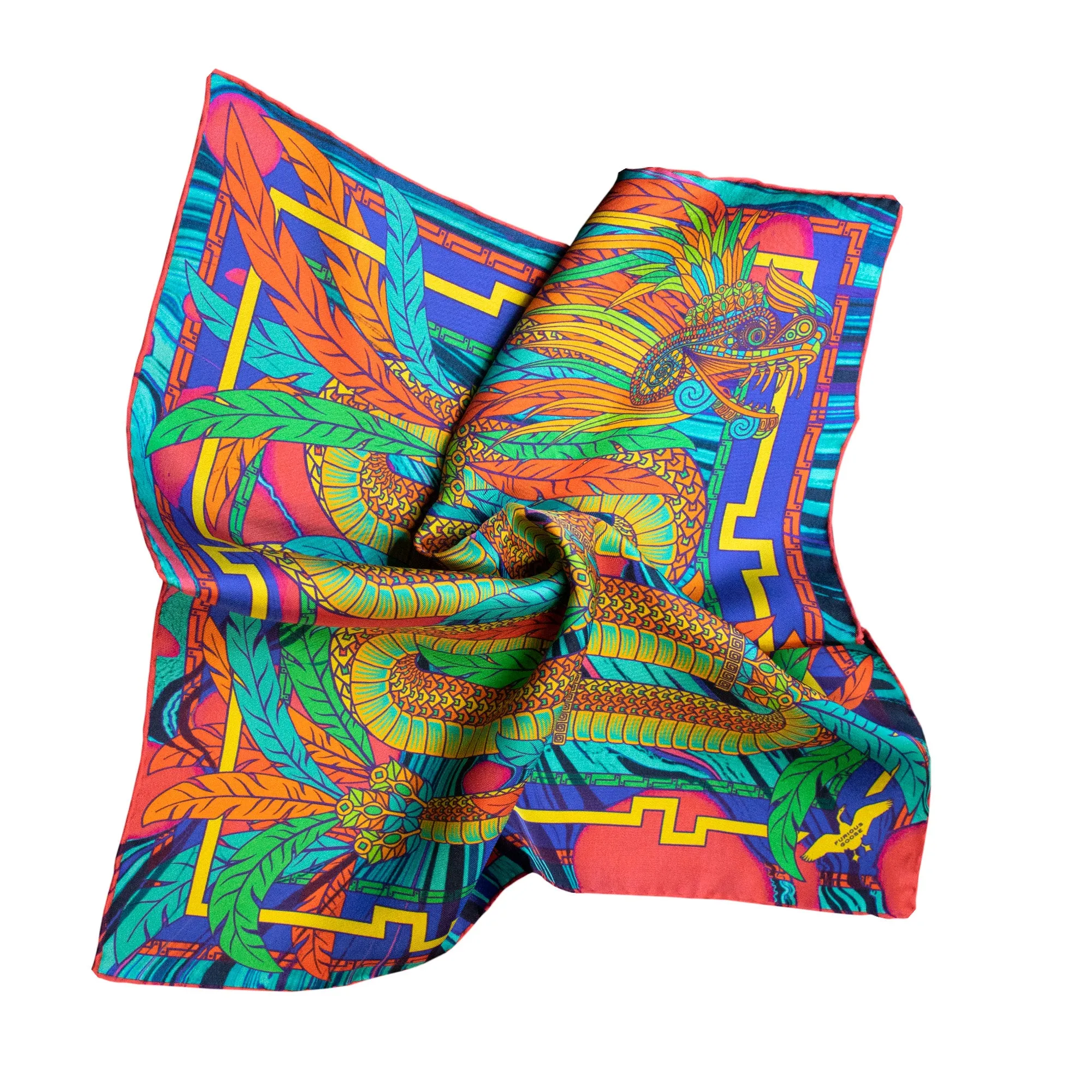 Dragon Scarf, Occidental Opulentus – Silk Scarves