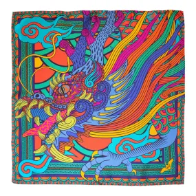 Dragon Scarf, Oriental Gaudium – Silk Scarves