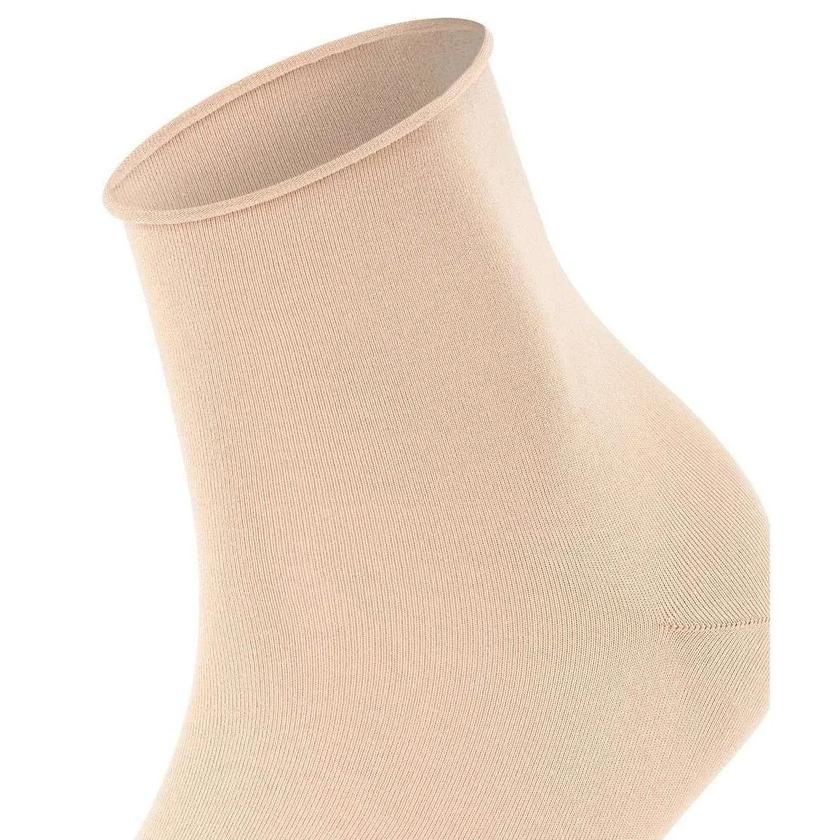 Falke Cotton Touch Short Socks - Ginger Beige