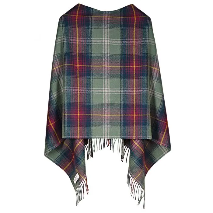 Georgia Poncho in Hame Tartan