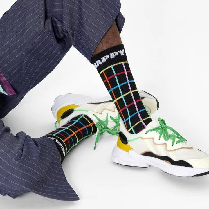 Happy Socks: Colour Grid Sneaker ML