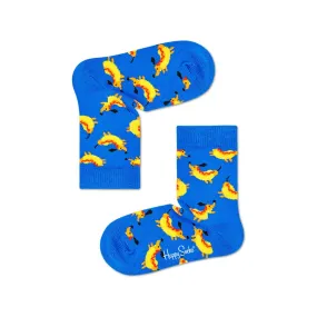 Happy Socks: Kids Hot Dog Dog Blue