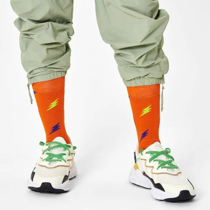 Happy Socks: Lightning Orange