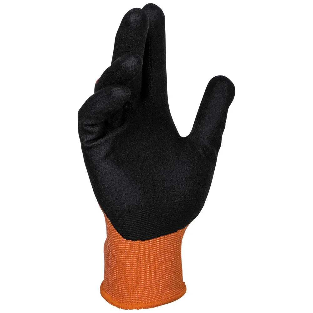 Klein 60579 Knit Dipped Gloves, Cut Level A1, Touchscreen, Small, 2-Pair