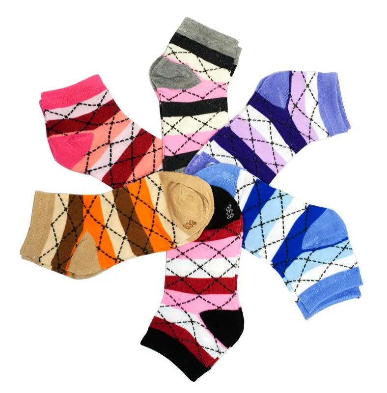 Ladies Cotton Casual Ankle Socks