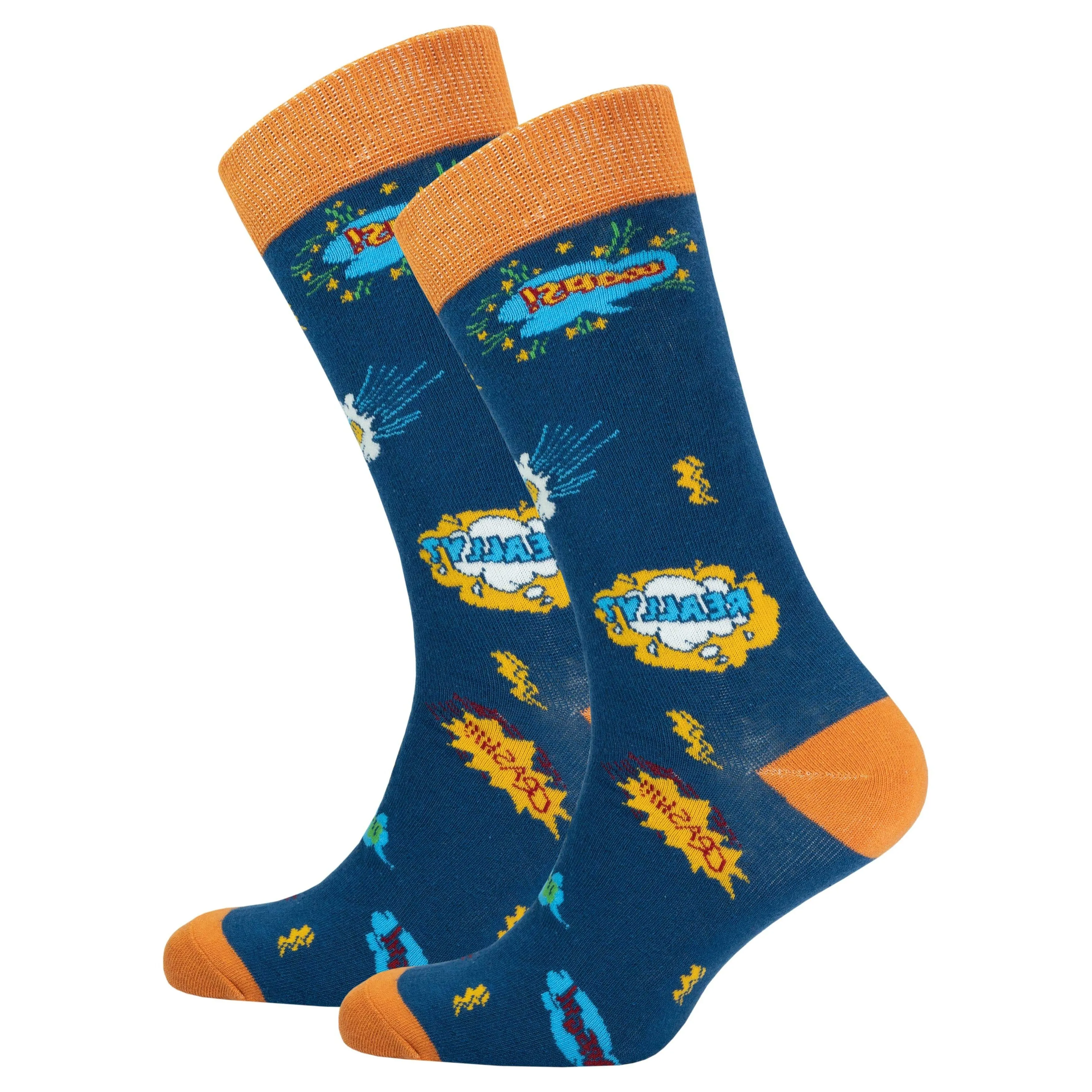 Men's Comics Crew Socks