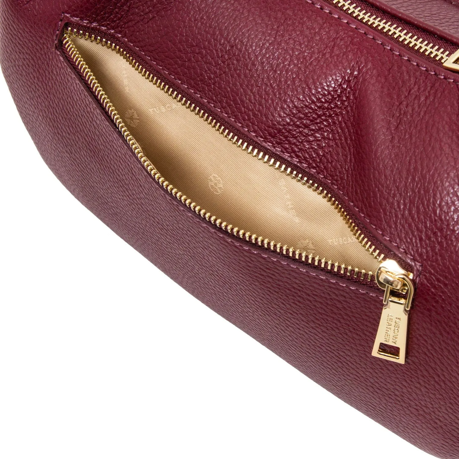 Olivia - Italian leather baguette bag | TL142396