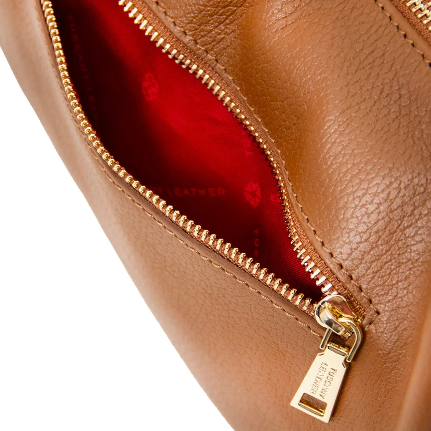 Olivia - Italian leather baguette bag | TL142396