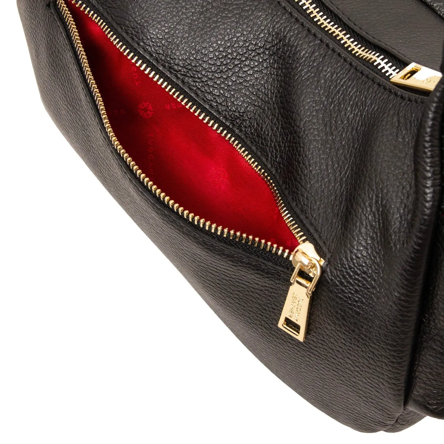 Olivia - Italian leather baguette bag | TL142396