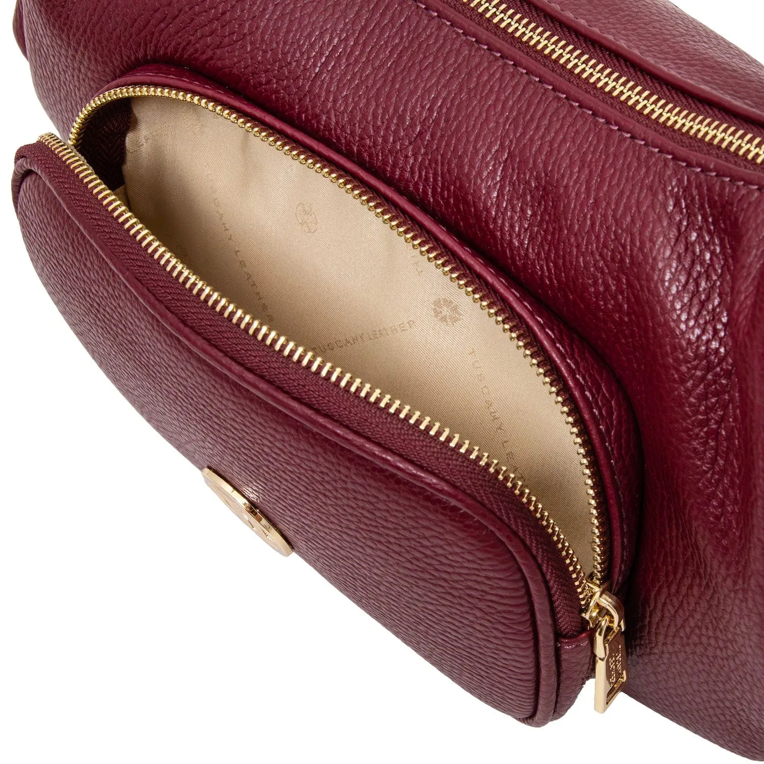 Olivia - Italian leather baguette bag | TL142396