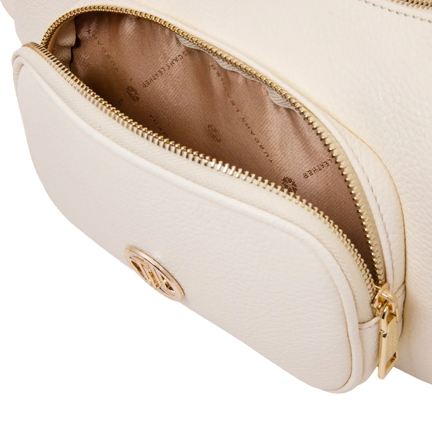 Olivia - Italian leather baguette bag | TL142396