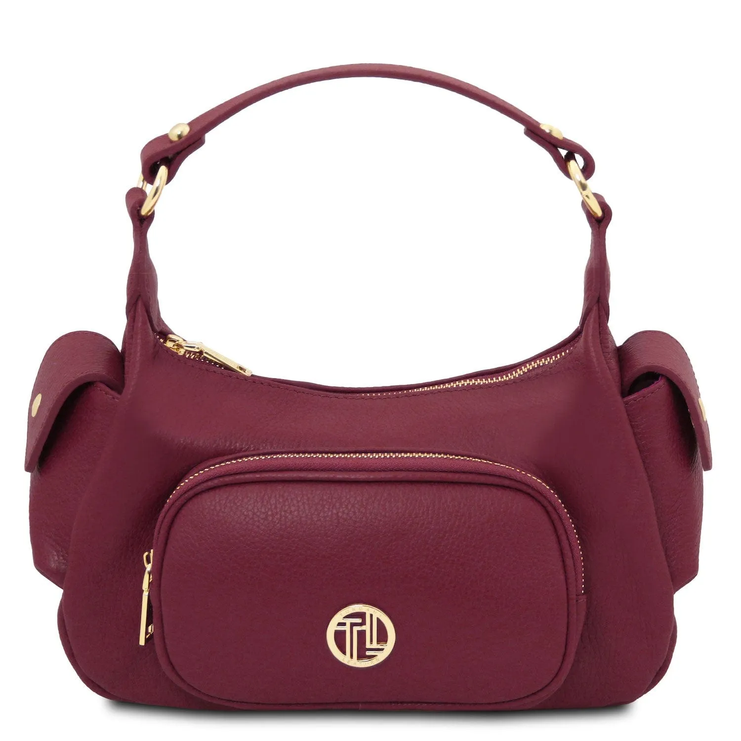 Olivia - Italian leather baguette bag | TL142396