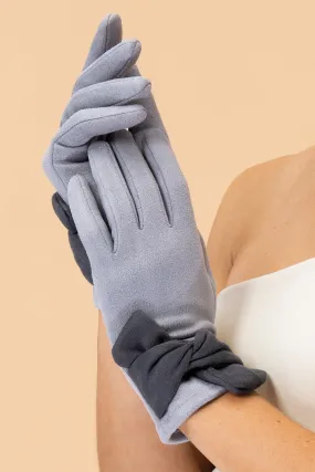 Powder Henrietta Gloves - Mist & Slate