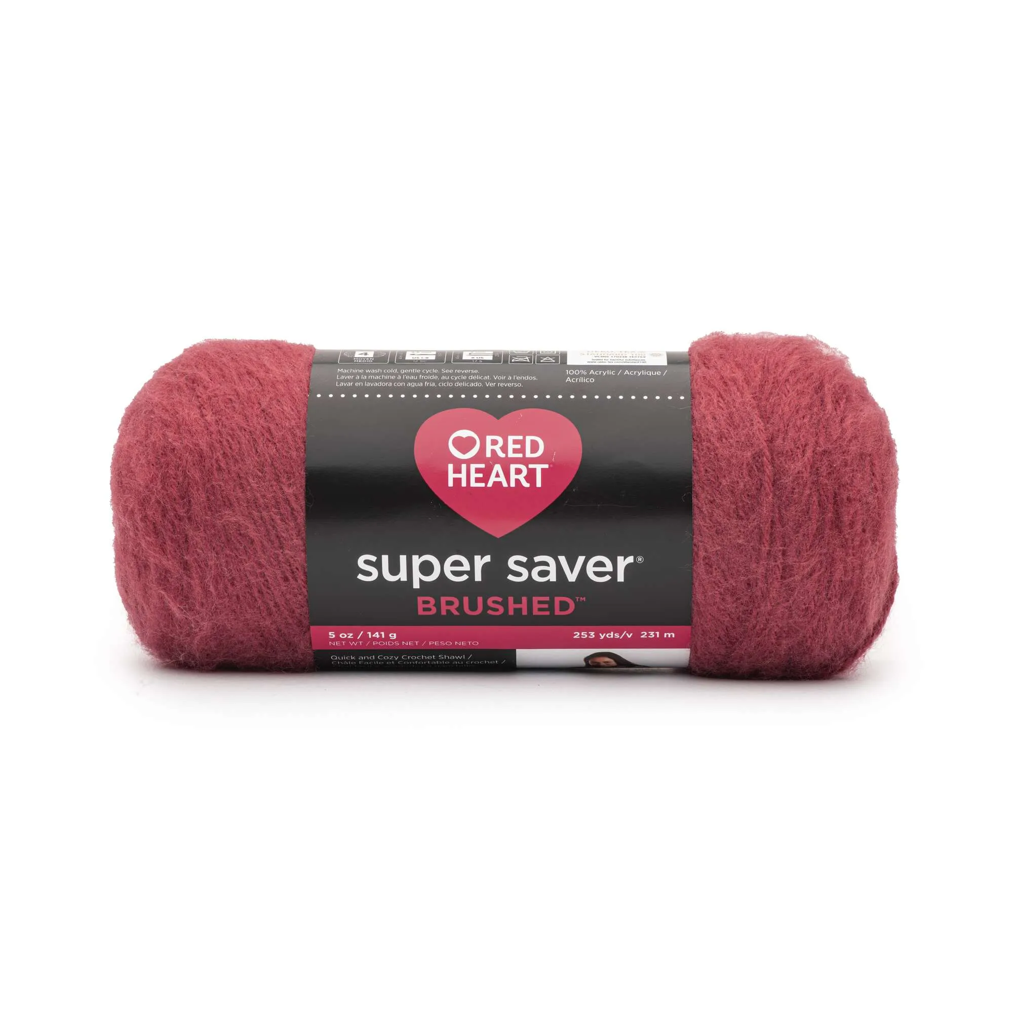 Red Heart Super Saver Brushed Yarn - Clearance shades