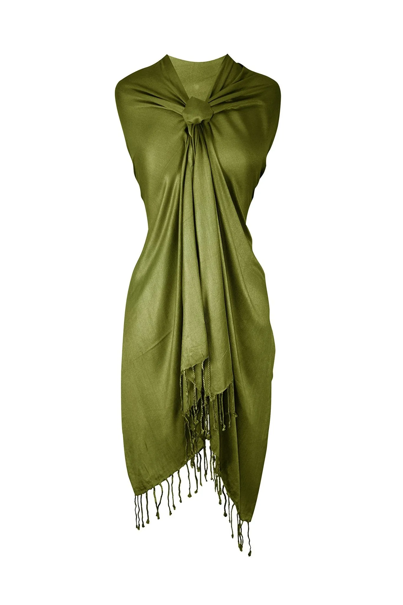 Sage Pashmina Shawl Wrap Scarf