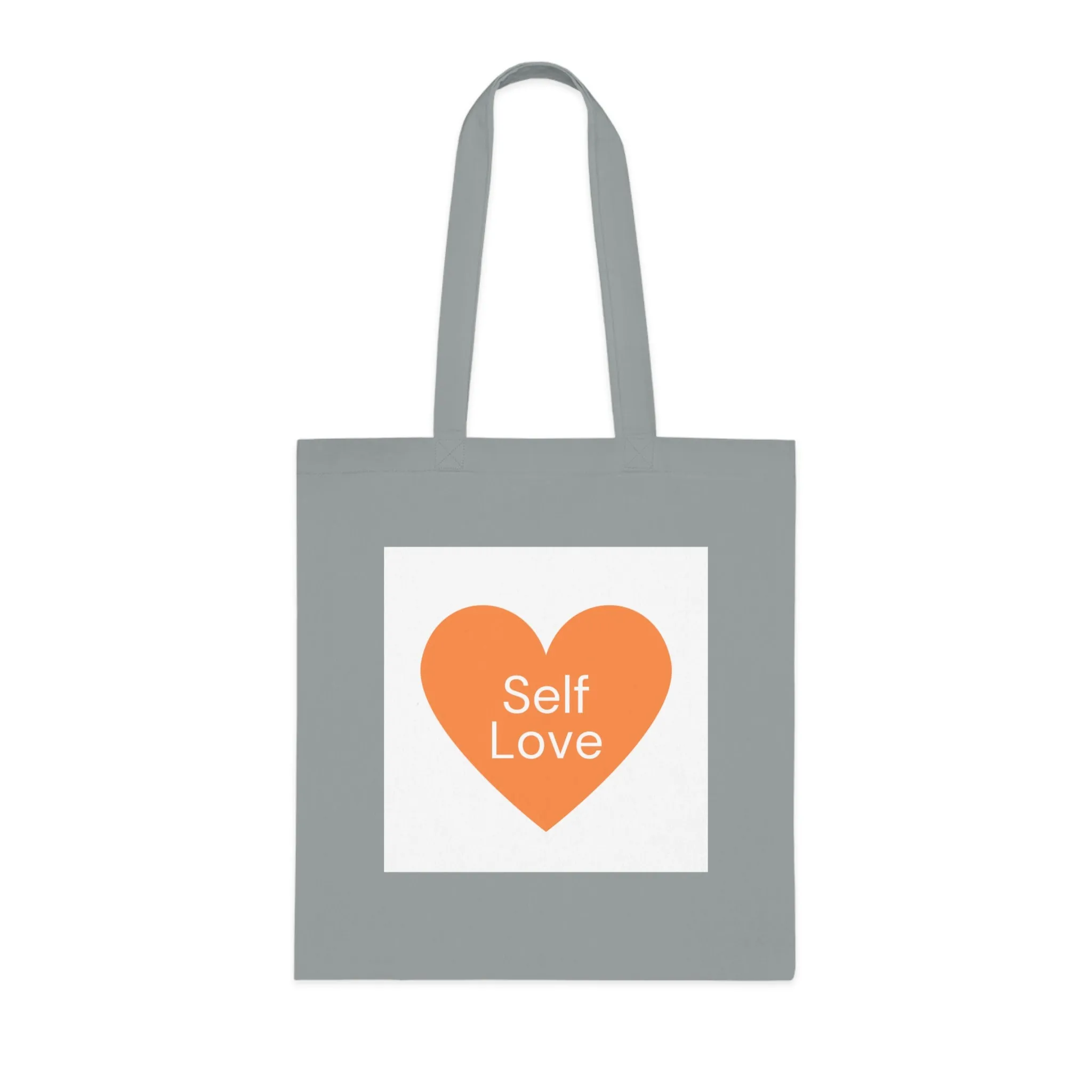 Self Love Cotton Tote Bag - Eco-Friendly Shopping Bag for Everyday Use