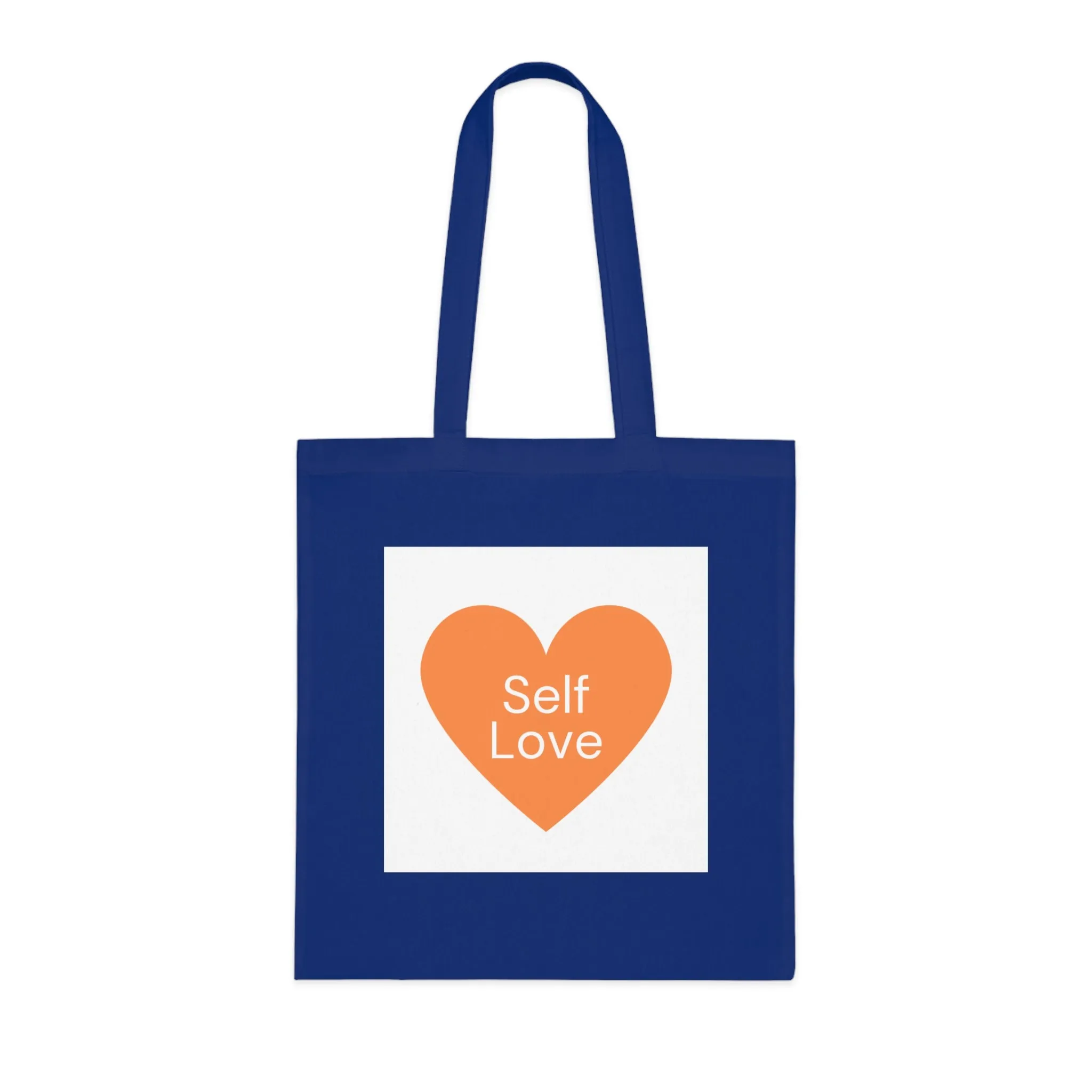 Self Love Cotton Tote Bag - Eco-Friendly Shopping Bag for Everyday Use