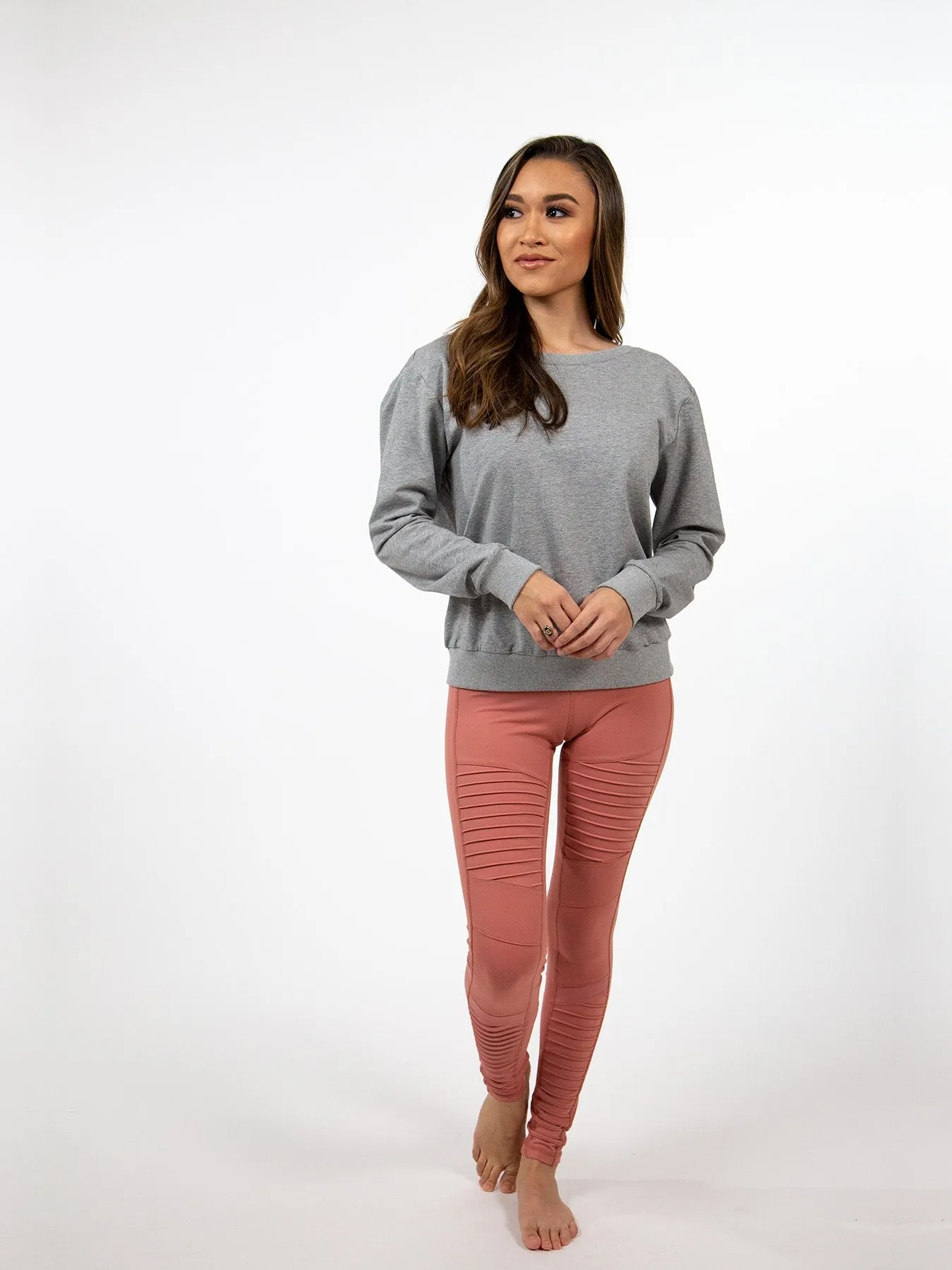 Shoulder Chic Sweatshirt