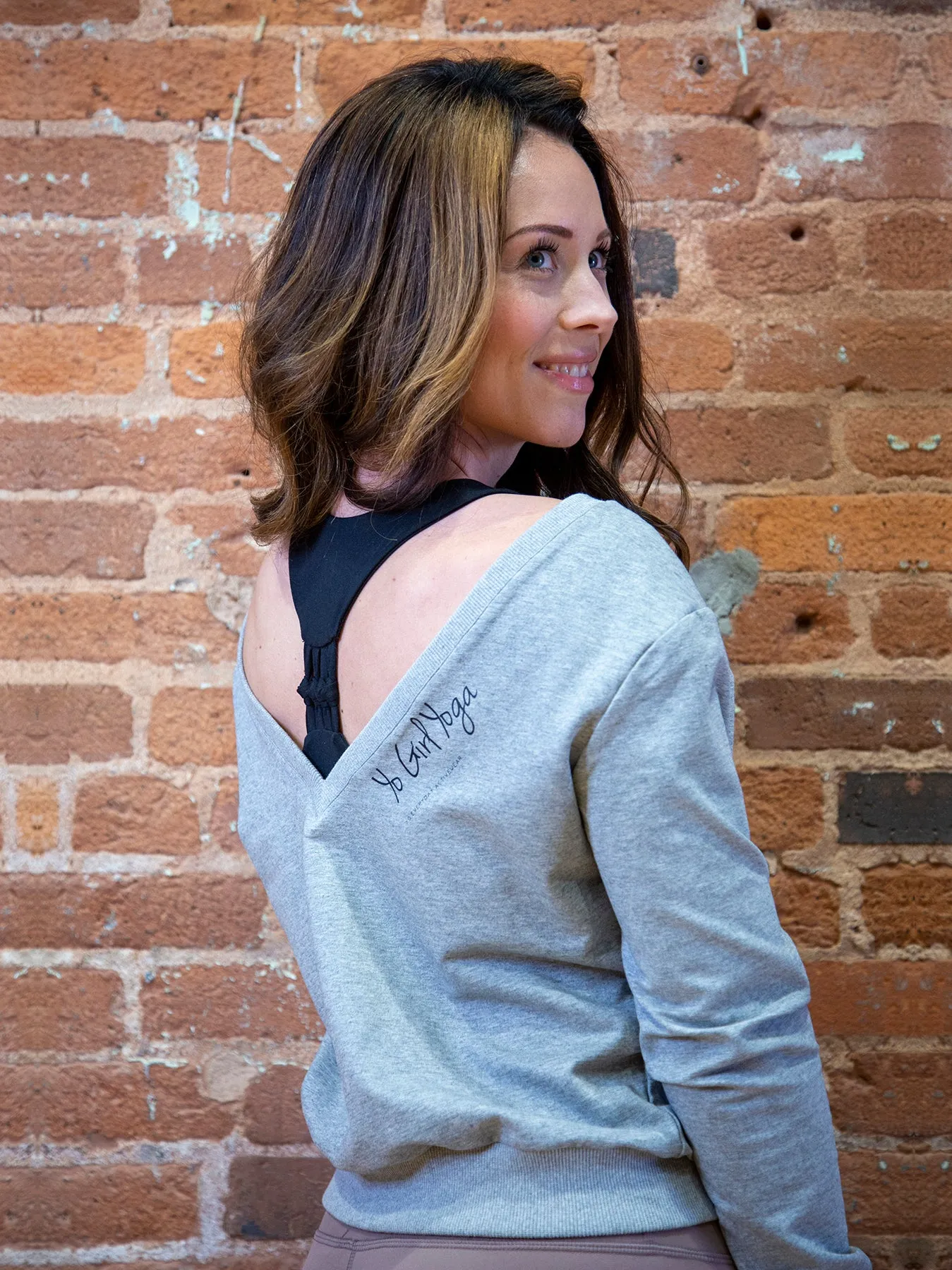 Shoulder Chic Sweatshirt