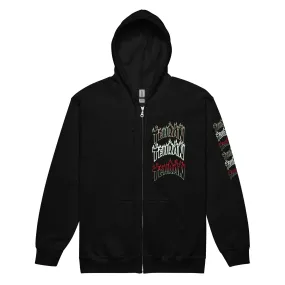 Tehran Thrash/ Chic and Destroy Unisex heavy blend zip hoodie