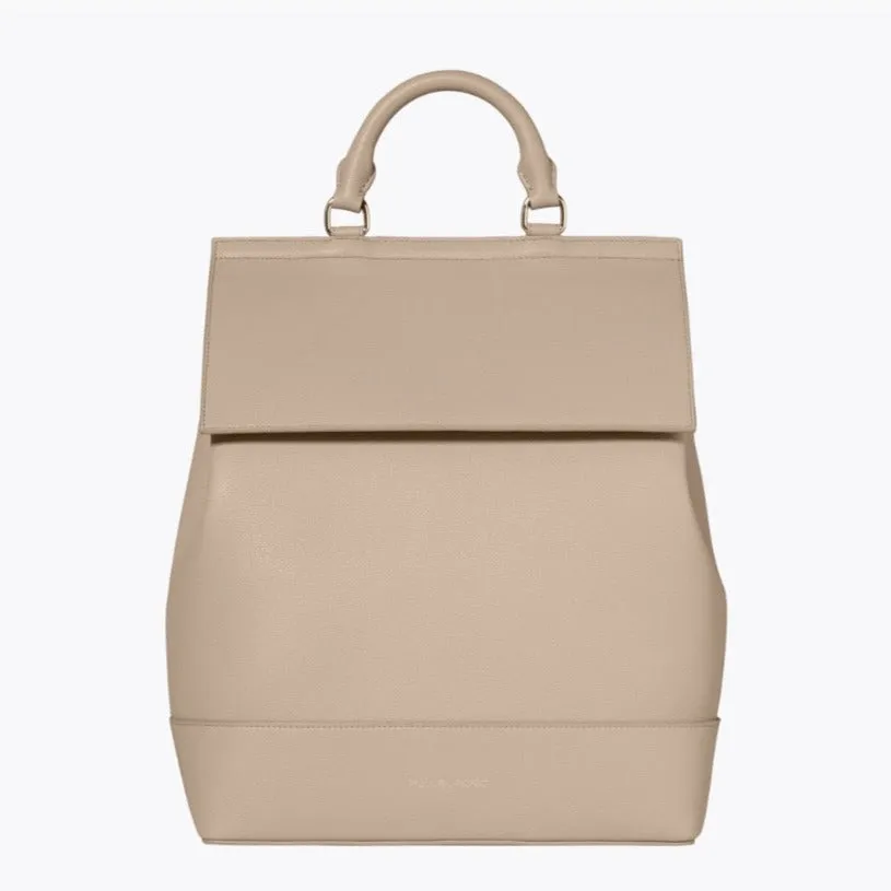 The Backpack  - Cream | Designer Lunch Bags & Totes