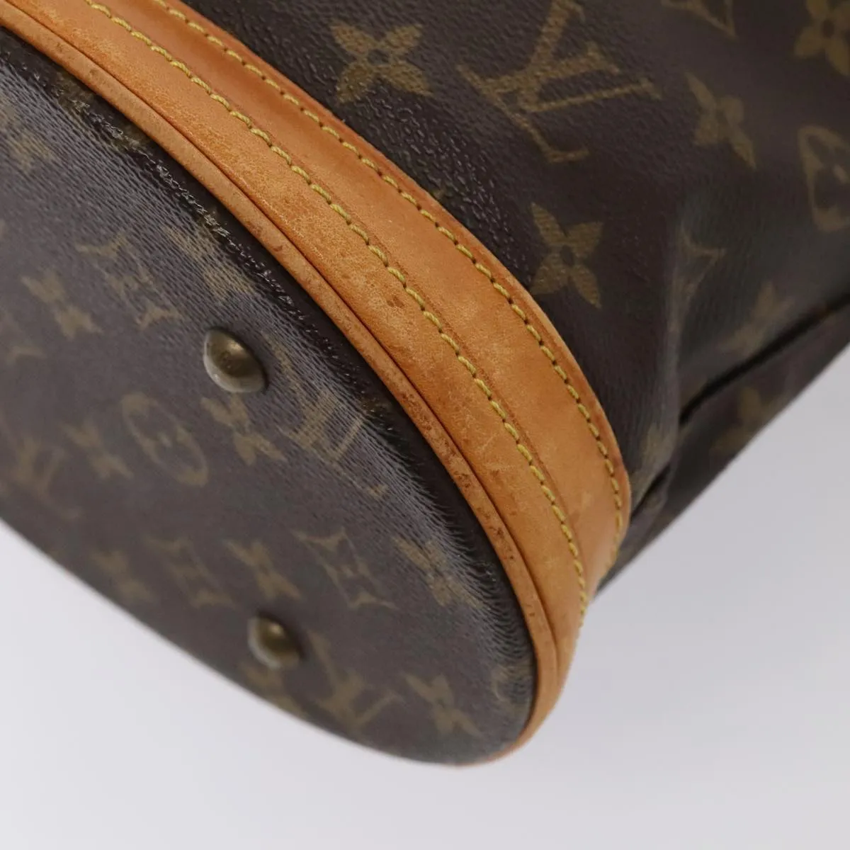 Trendy Inspired Louis Vuitton Monogram Bucket Pm Shoulder Bag M42238 Lv Auth Bs17397