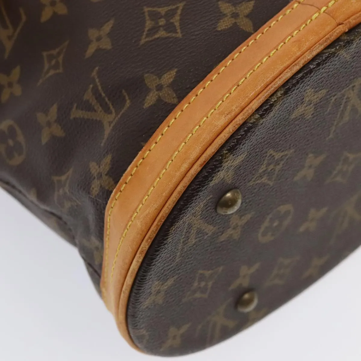 Trendy Inspired Louis Vuitton Monogram Bucket Pm Shoulder Bag M42238 Lv Auth Bs17397