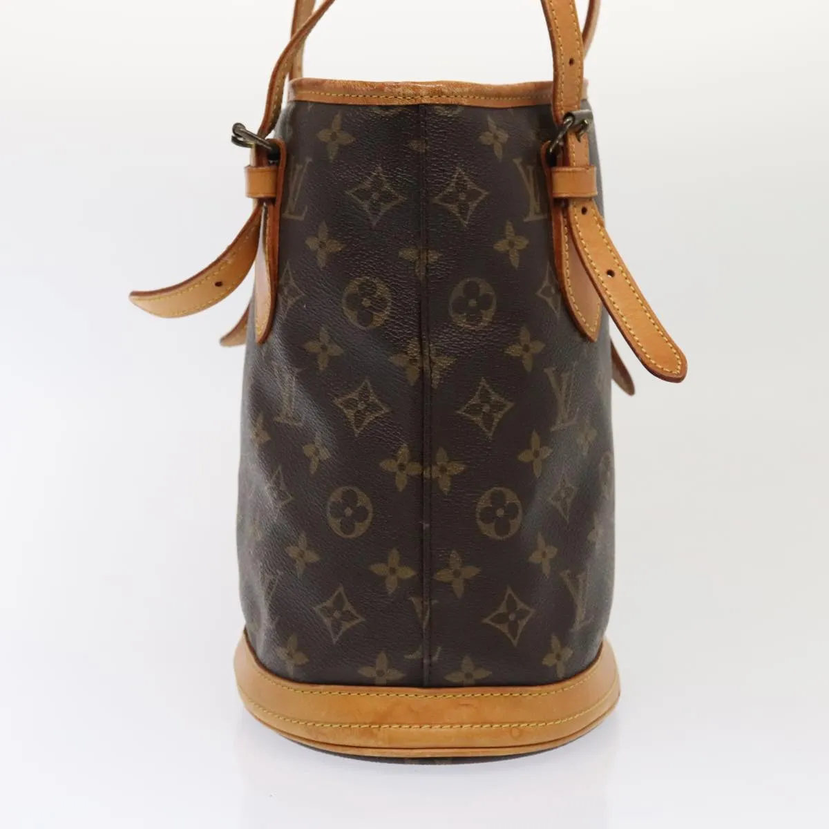 Trendy Inspired Louis Vuitton Monogram Bucket Pm Shoulder Bag M42238 Lv Auth Bs17397