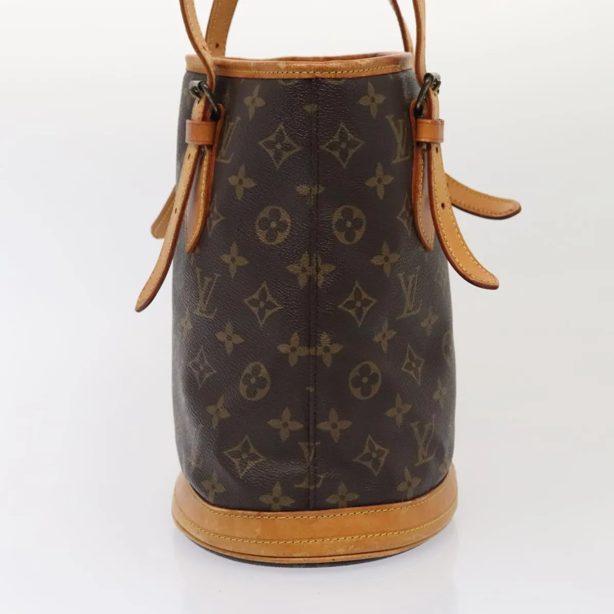 Trendy Inspired Louis Vuitton Monogram Bucket Pm Shoulder Bag M42238 Lv Auth Bs17397