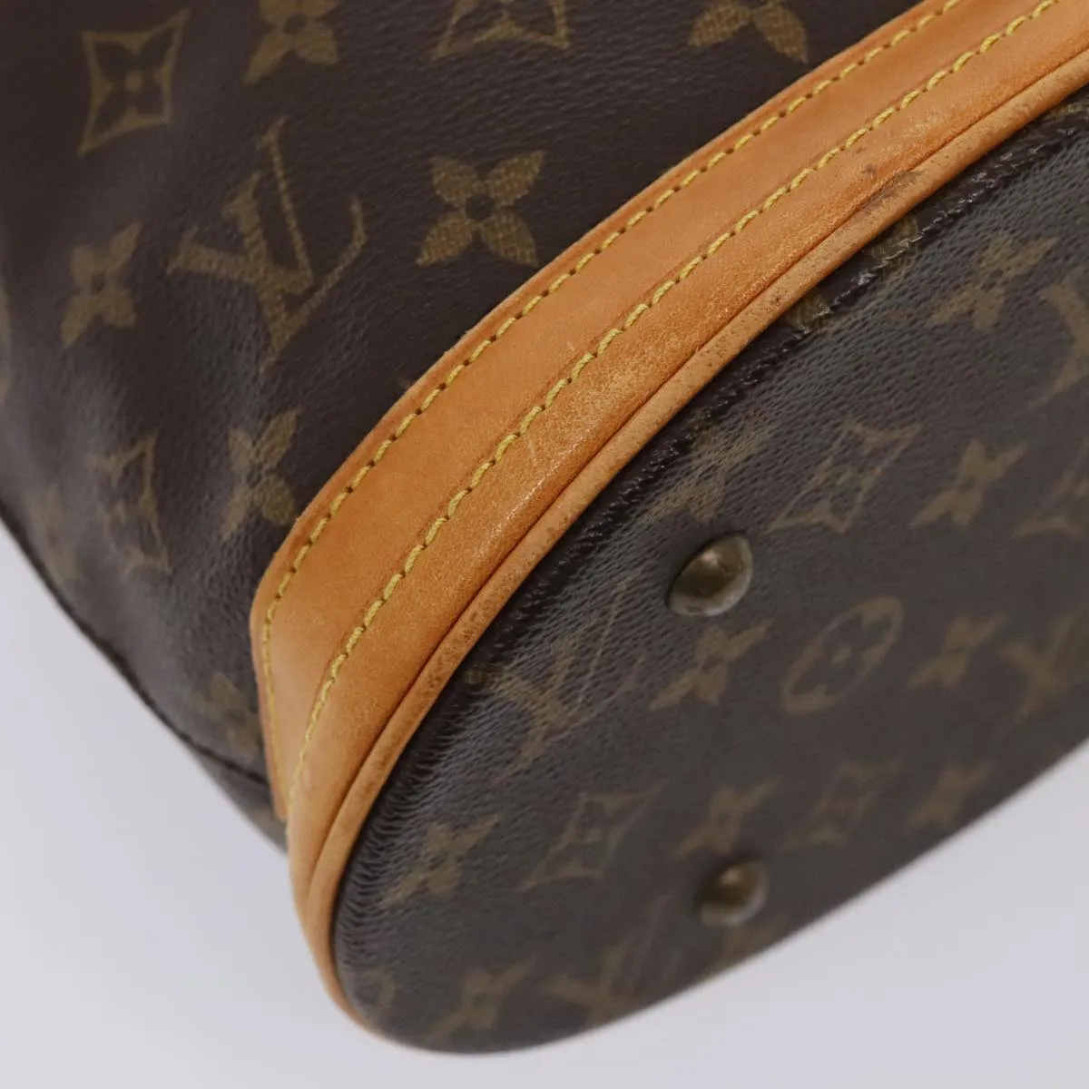 Trendy Inspired Louis Vuitton Monogram Bucket Pm Shoulder Bag M42238 Lv Auth Bs17397