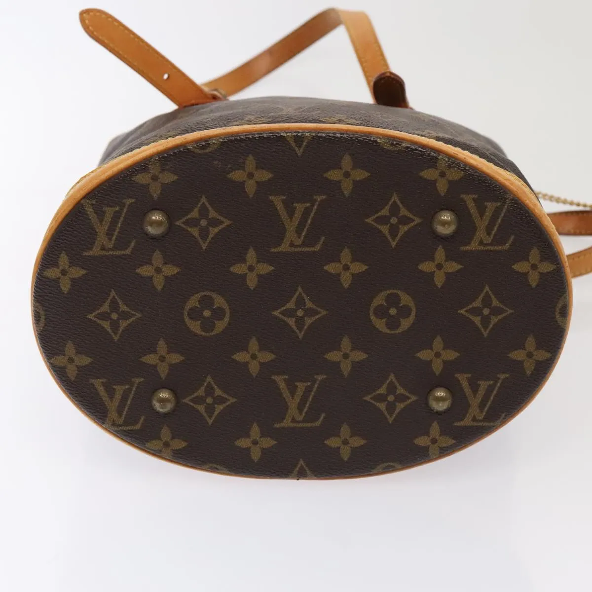 Trendy Inspired Louis Vuitton Monogram Bucket Pm Shoulder Bag M42238 Lv Auth Bs17397