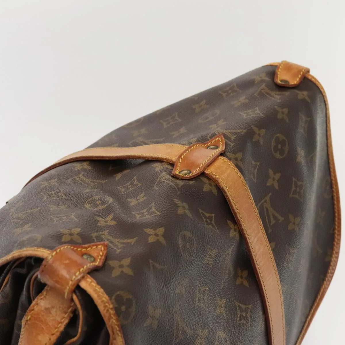 Trendy Inspired Louis Vuitton Monogram Saumur 35 Shoulder Bag M42254 Lv Auth 74367