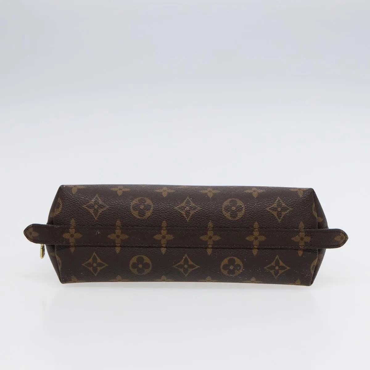 Trendy Inspired Louis Vuitton Monogram Trousse Demi Ronde Cosmetic Pouch M47520 Lv Auth 88042