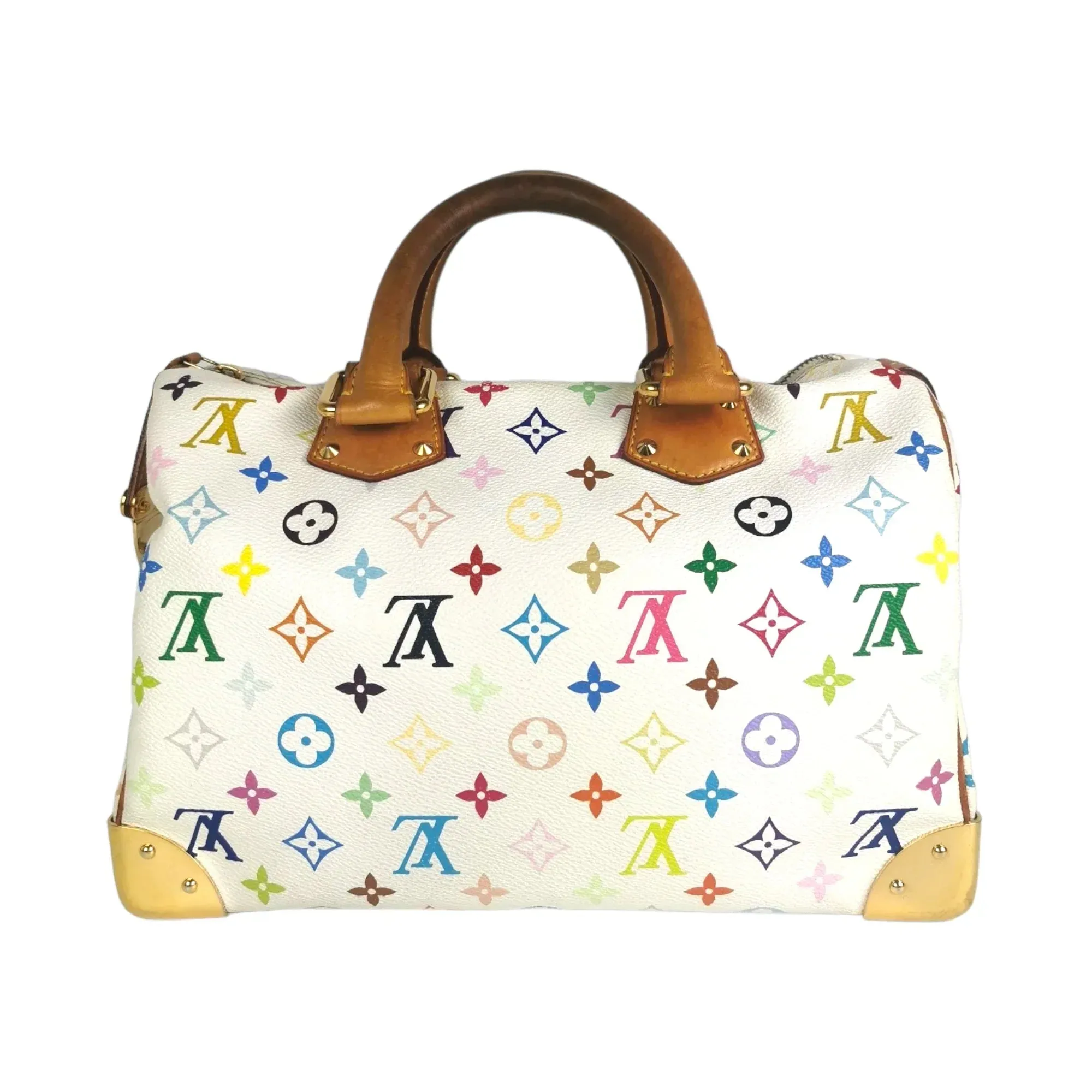 Trendy Inspired Louis Vuitton Speedy 30 Multicolor Monogram Canvas